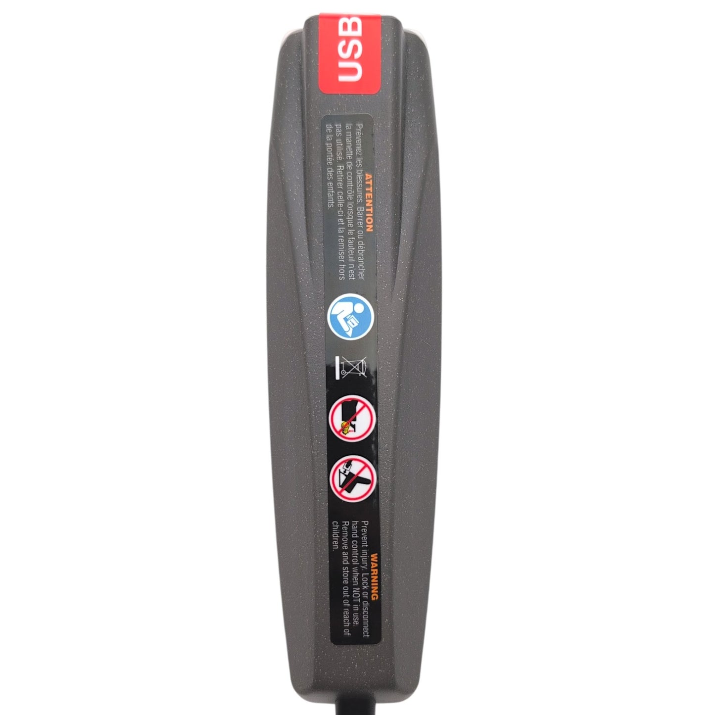 Mega Motion SC950 4-Pin 3 Button Lift Chair Remote - DGN1702563 - USB Port