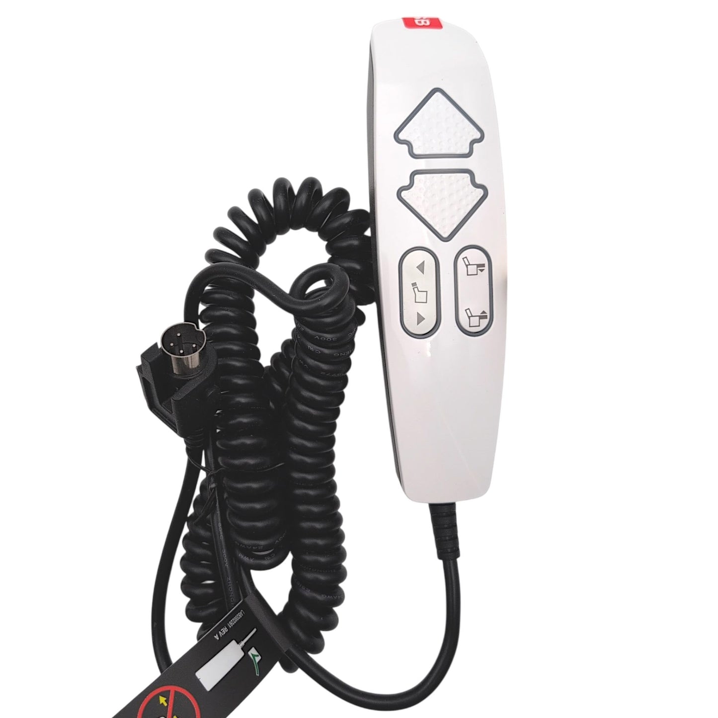 Mega Motion SC950 4-Pin 3 Button Lift Chair Remote - DGN1702563 - USB Port