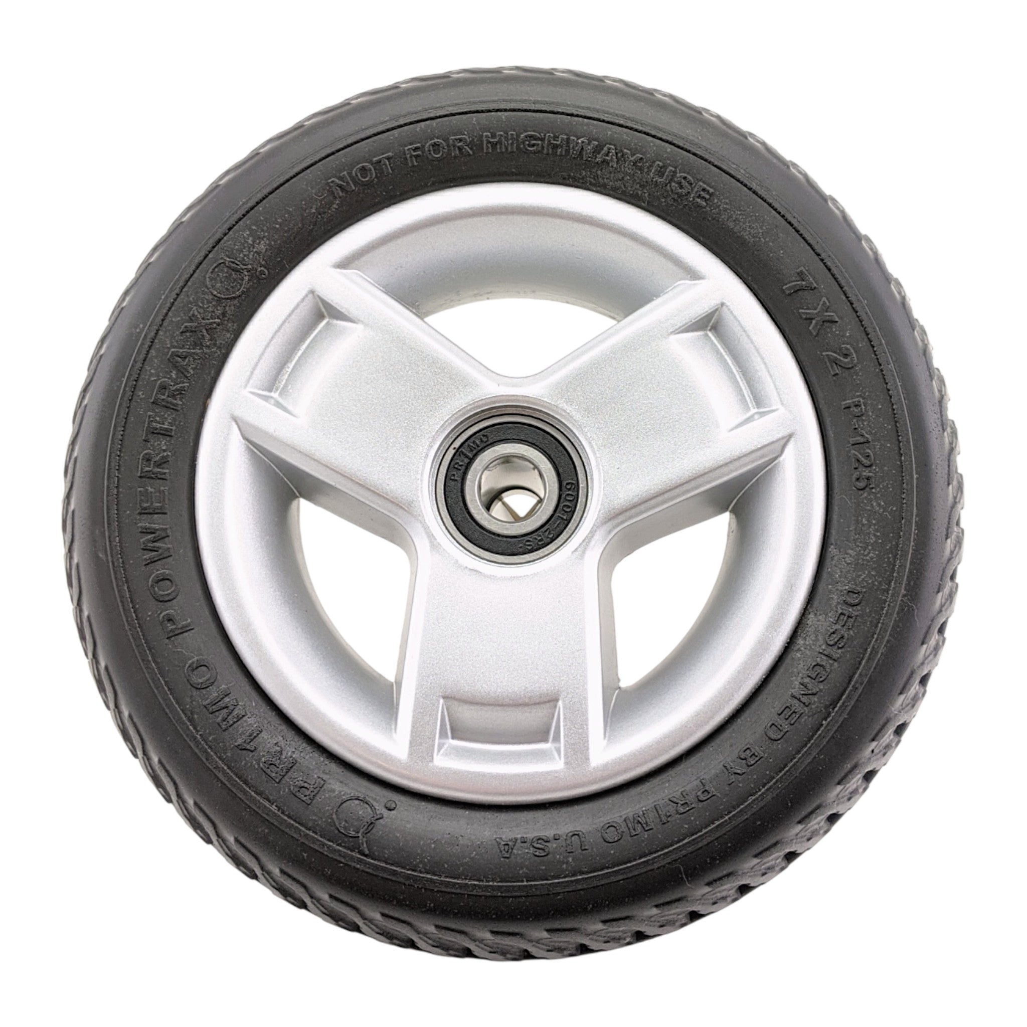 Pride Mobility - GoGo Front Wheel Assembly - WHLASMB1868 - 7x2 P