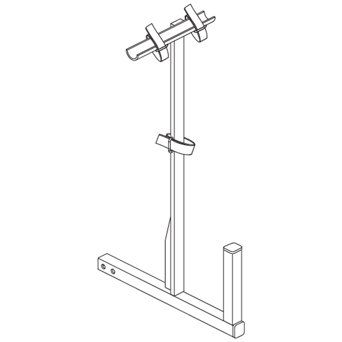 Pride Mobility ACCASMB1018 scooter walker holder assembly