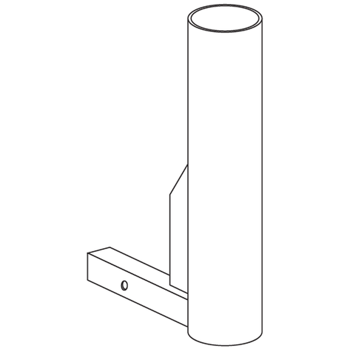 Pride Mobility ACCINDV1058 single crutch holder 3 inch diameter