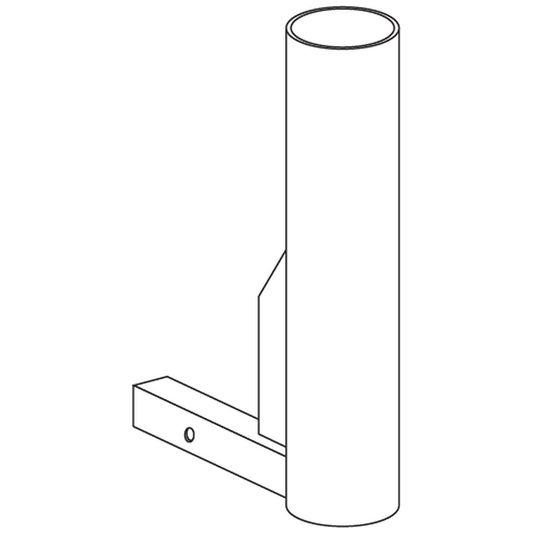 Pride Mobility ACCINDV1058 single crutch holder 3 inch diameter