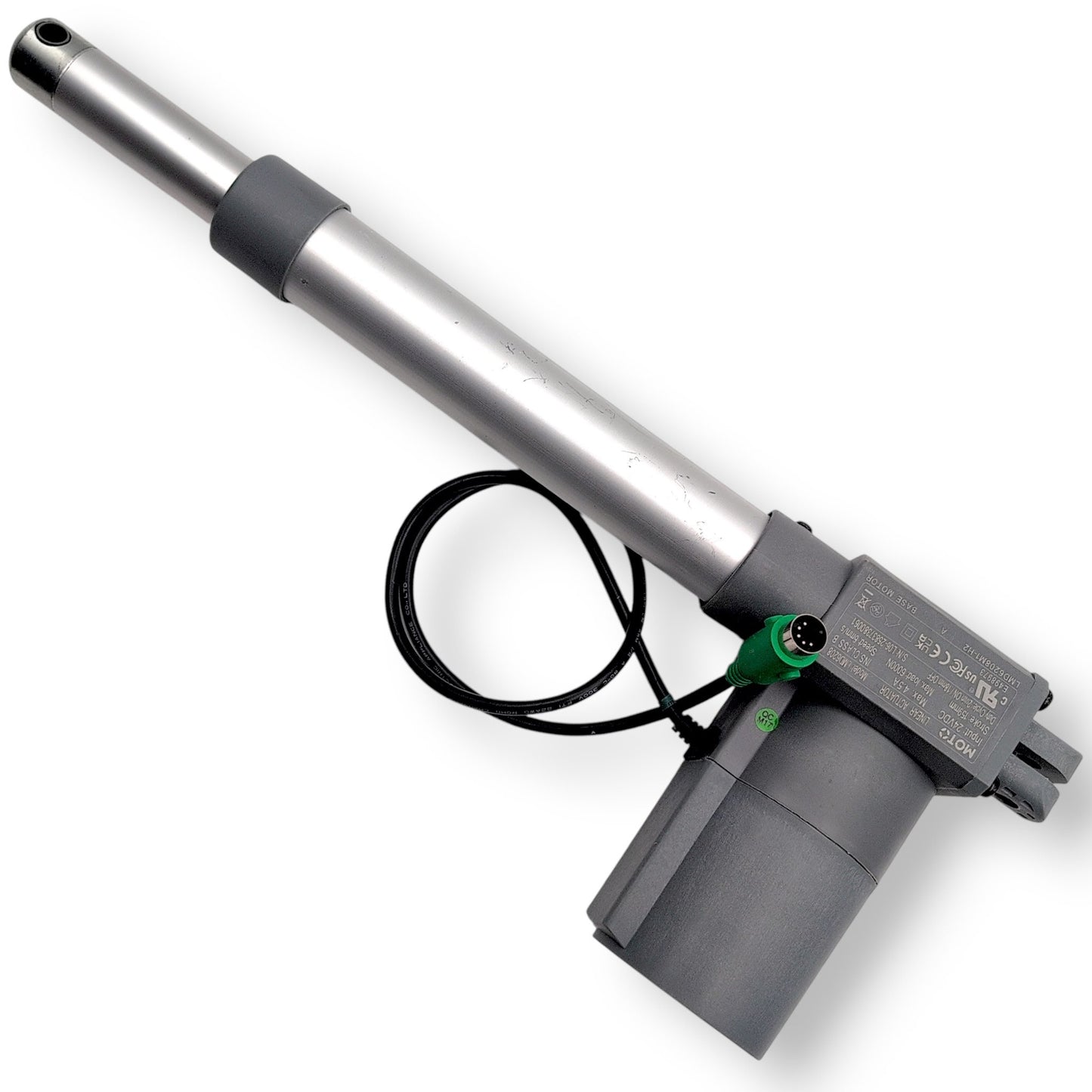Pride Mobility / Mega Motion  LMD6208M1-H2 (LMD6208M1-8) Linear Actuator - Green Connector - MOT2205150