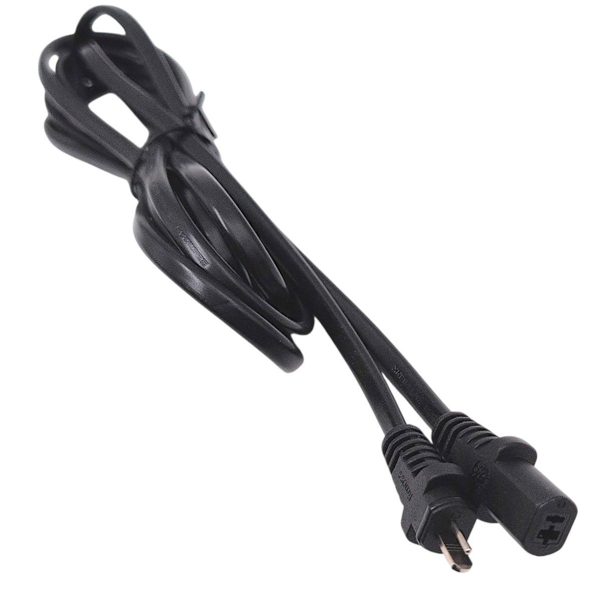 8 foot long transformer to motor extension cable (ELE162120) with a 2-Pin male connector on one end and a 2-Pin male connector on the other