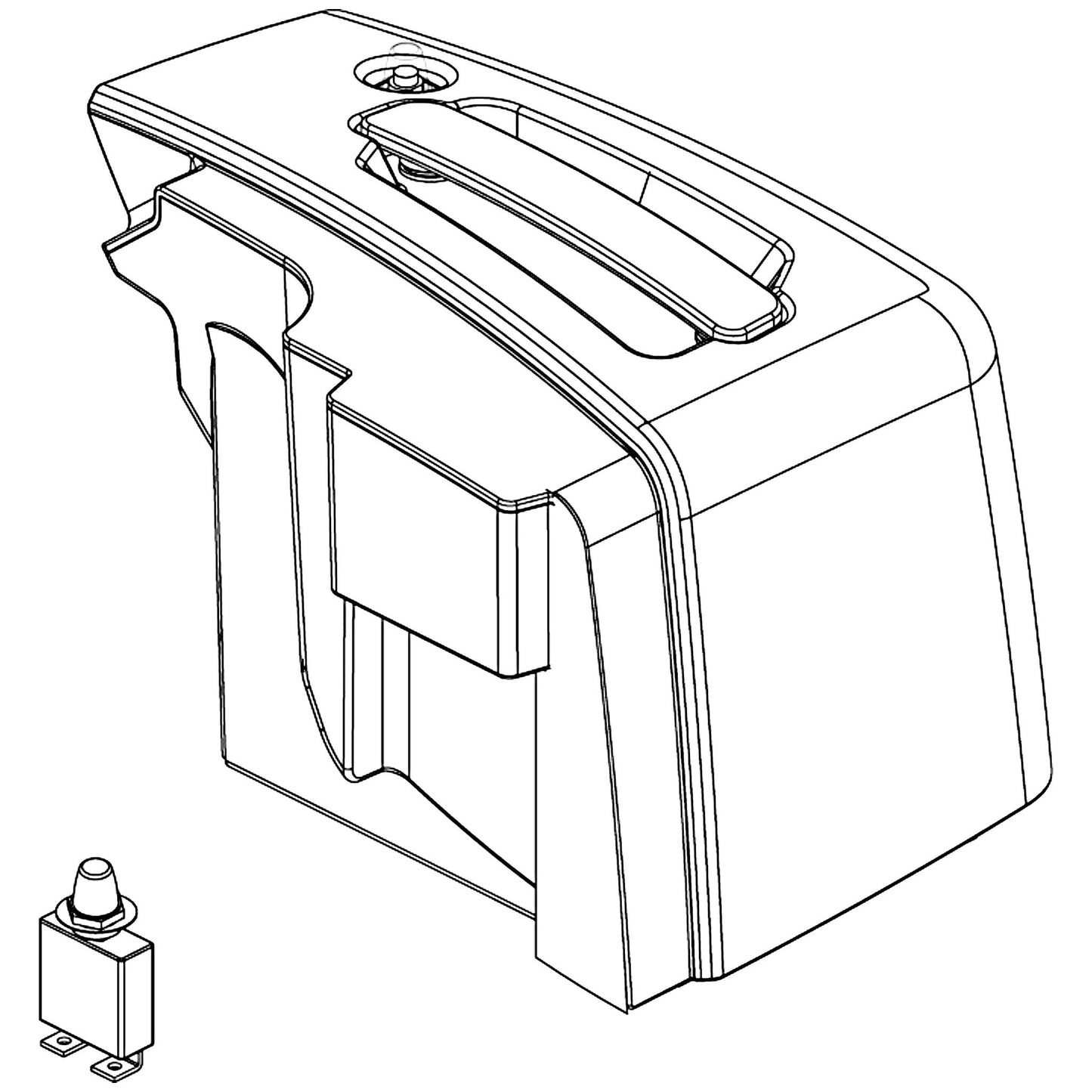 Pride Mobility Revo 2.0 Scooter 3 & 4 Wheel Battery Packs - BAT1706216 (RH) BAT1706217 (LH)
