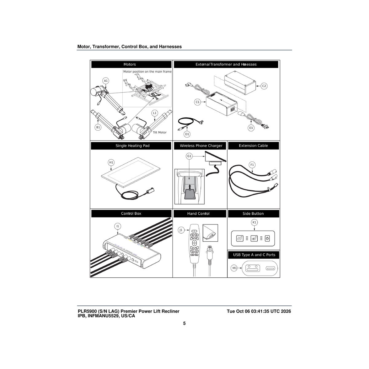 Pride Mobility BAT2104332 transformer battery lithium parts diagram