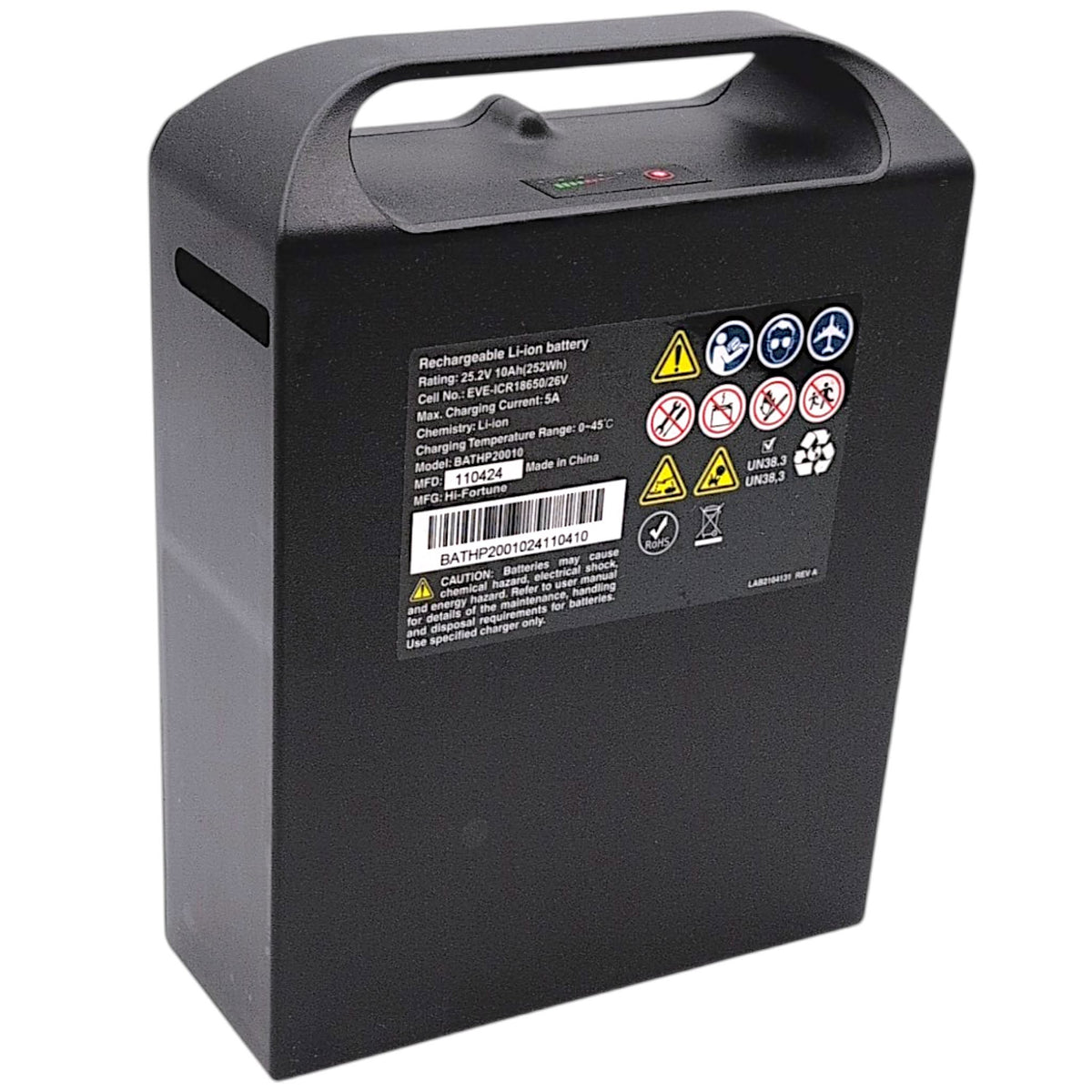 pride bathp20010 battery pack