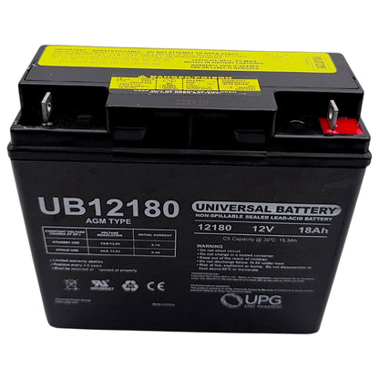 Pride Mobility BATLIQ1000 Replacement Battery | 12V 18Ah AGM