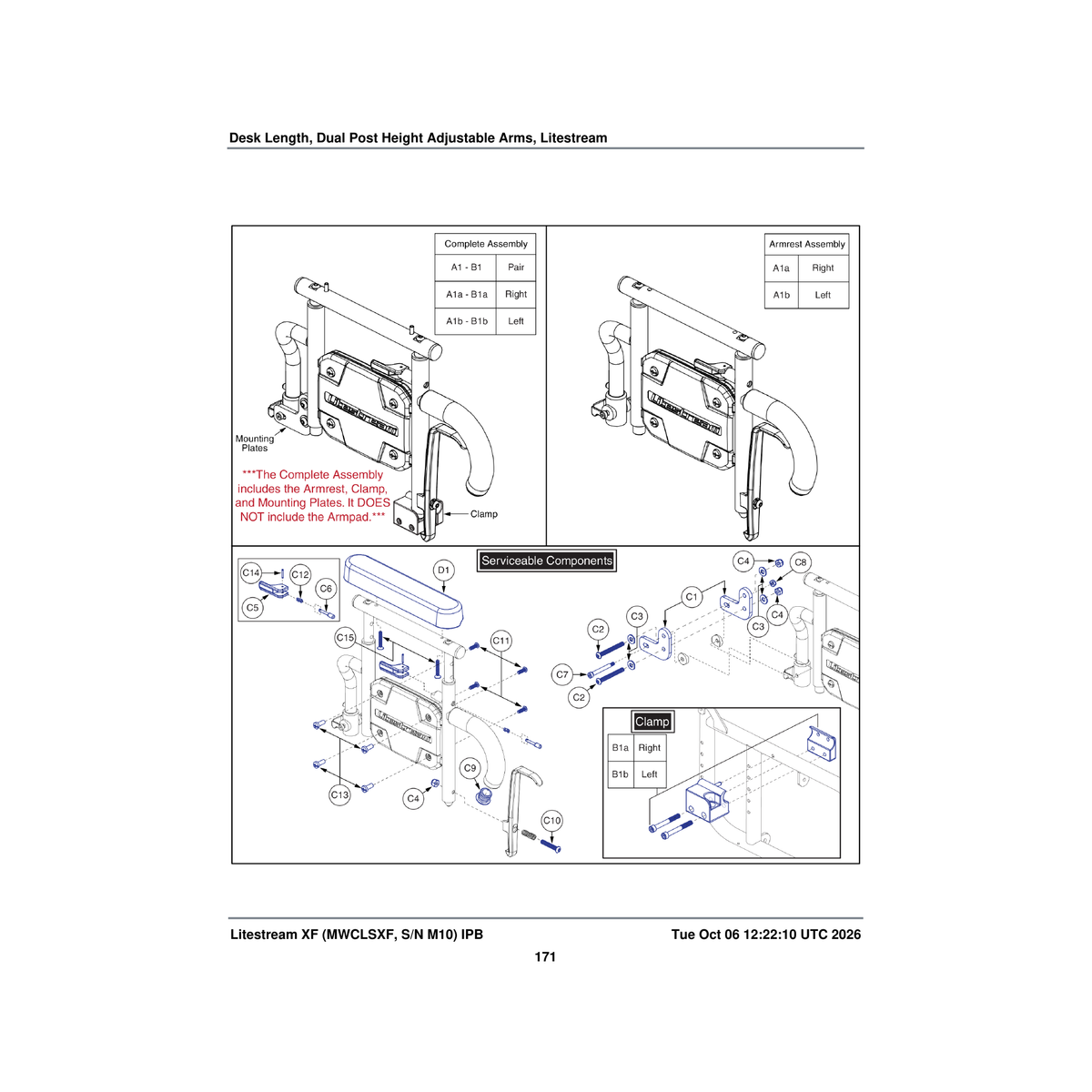 Pride Mobility BLTASHL1133 bolt shoulder black zinc 1/4'' x 1.75'' parts diagram