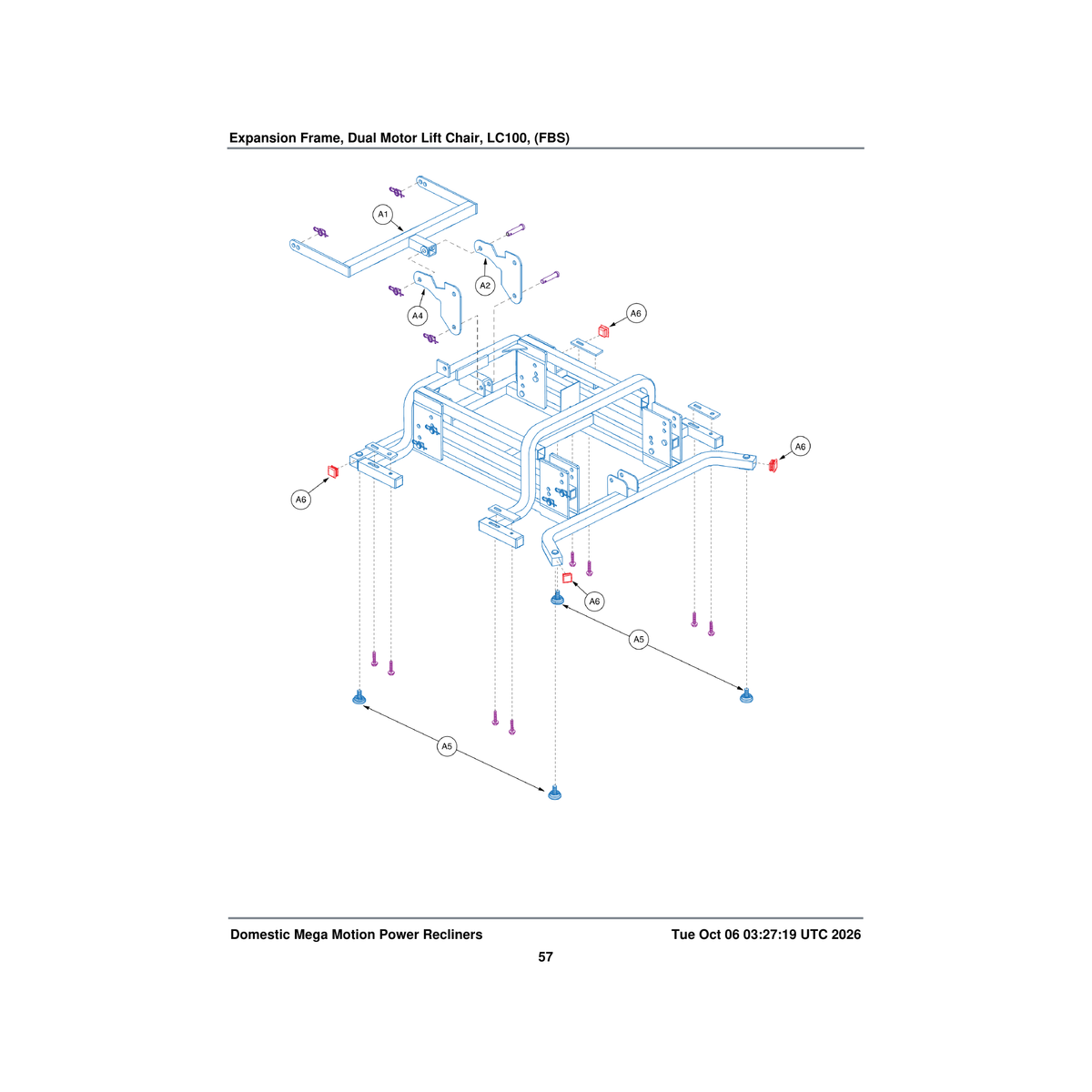 Pride Mobility BRKASMB1005 kidney kd bracket assembly with u shaped motor mount parts diagram