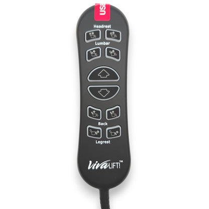 Pride Mobility CTL1707190 Hand Control | HSW310-B-VA-1 Replacement Remote for VivaLift