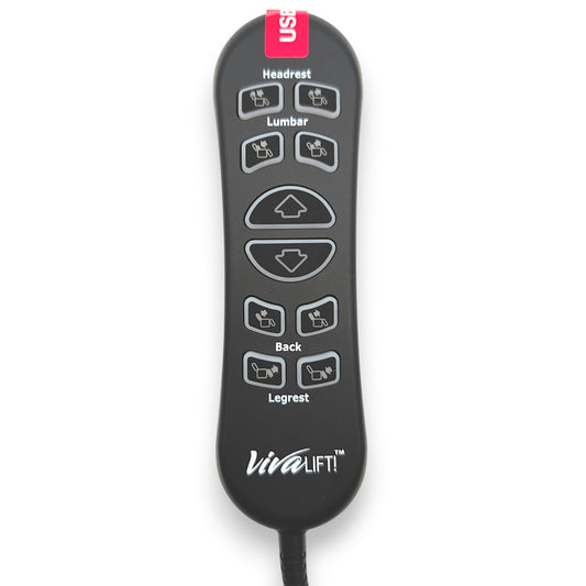 Pride Mobility CTL1707190 Hand Control | HSW310-B-VA-1 Replacement Remote for VivaLift