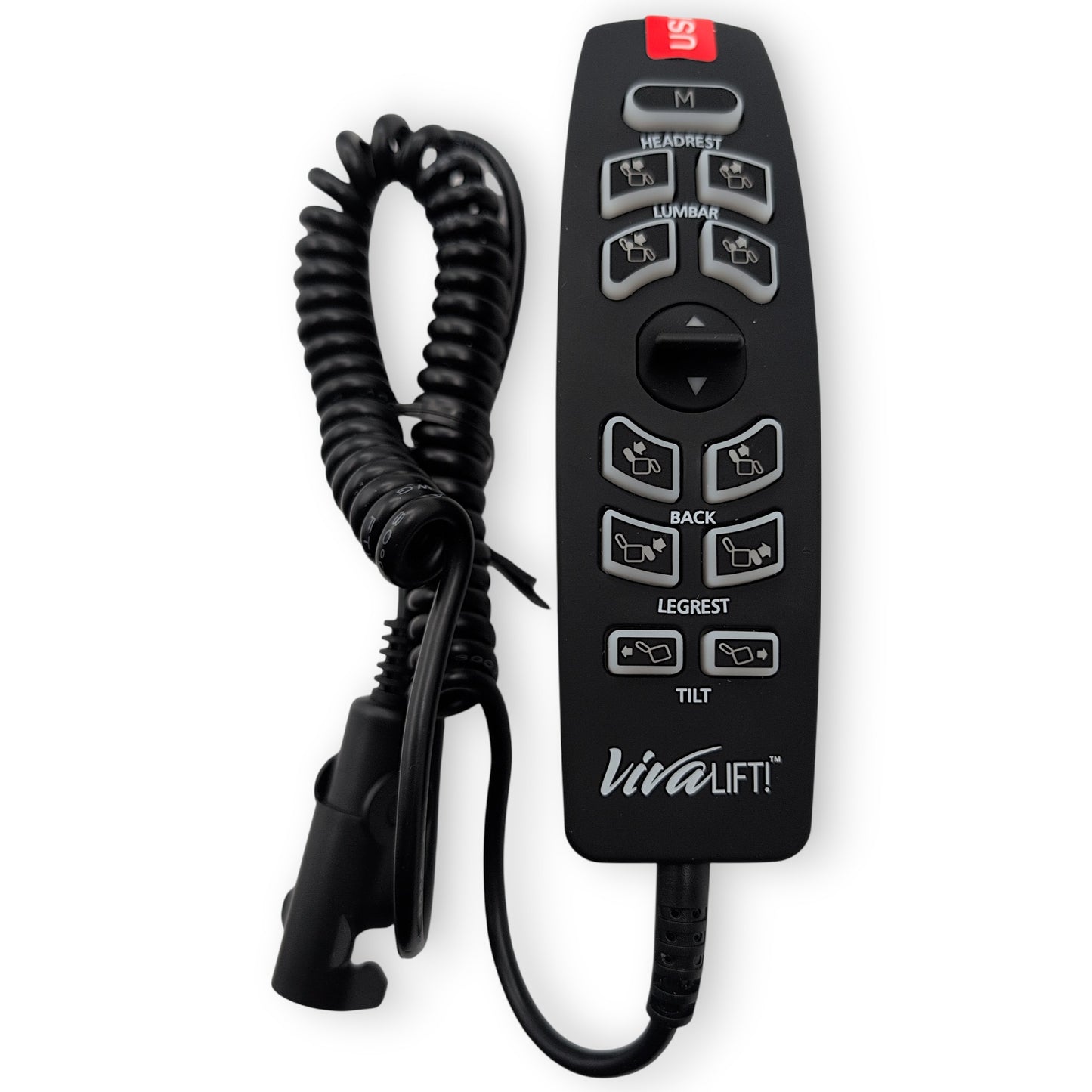 remote with its cable
