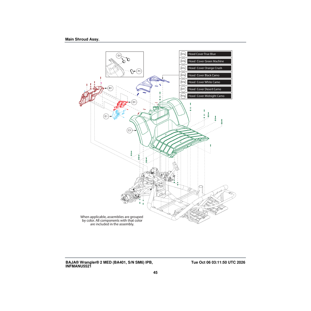 Pride Mobility DGN2405715 plug canopy mount parts diagram