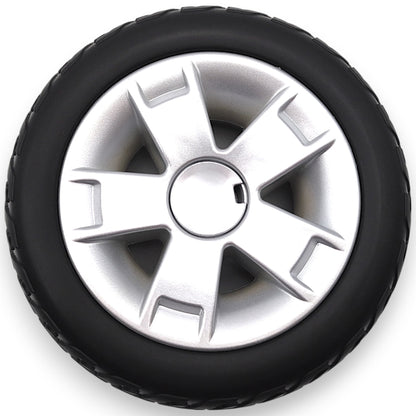 pride wheel part number: whlasmb1803. Out side view with rim