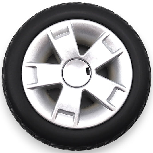 pride wheel part number: whlasmb1803. Out side view with rim