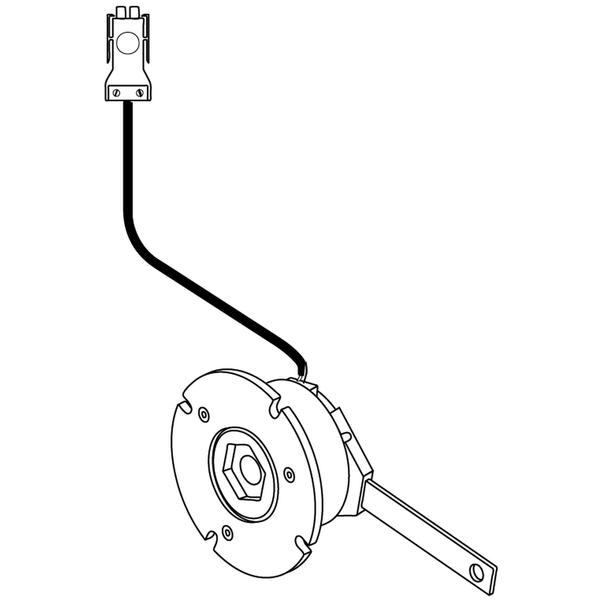 Pride Mobility DRV1030 warner brake 6nm straight handle standard logic