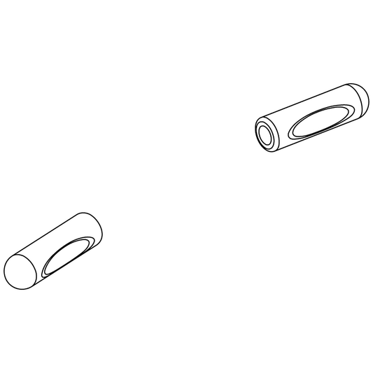 Pride Mobility (DWR9905C015), black foam hand grip, 5.25 inches long, for Go-Go and Rascal Venture scooters.
