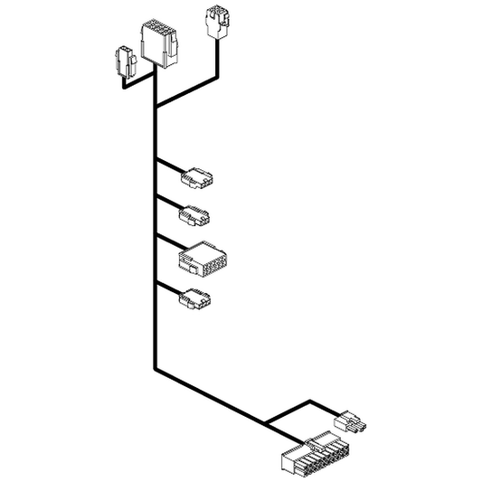 Pride Mobility (DWR9966H035), power seat tiller wire harness for Victory 9 and Victory 10 scooters.