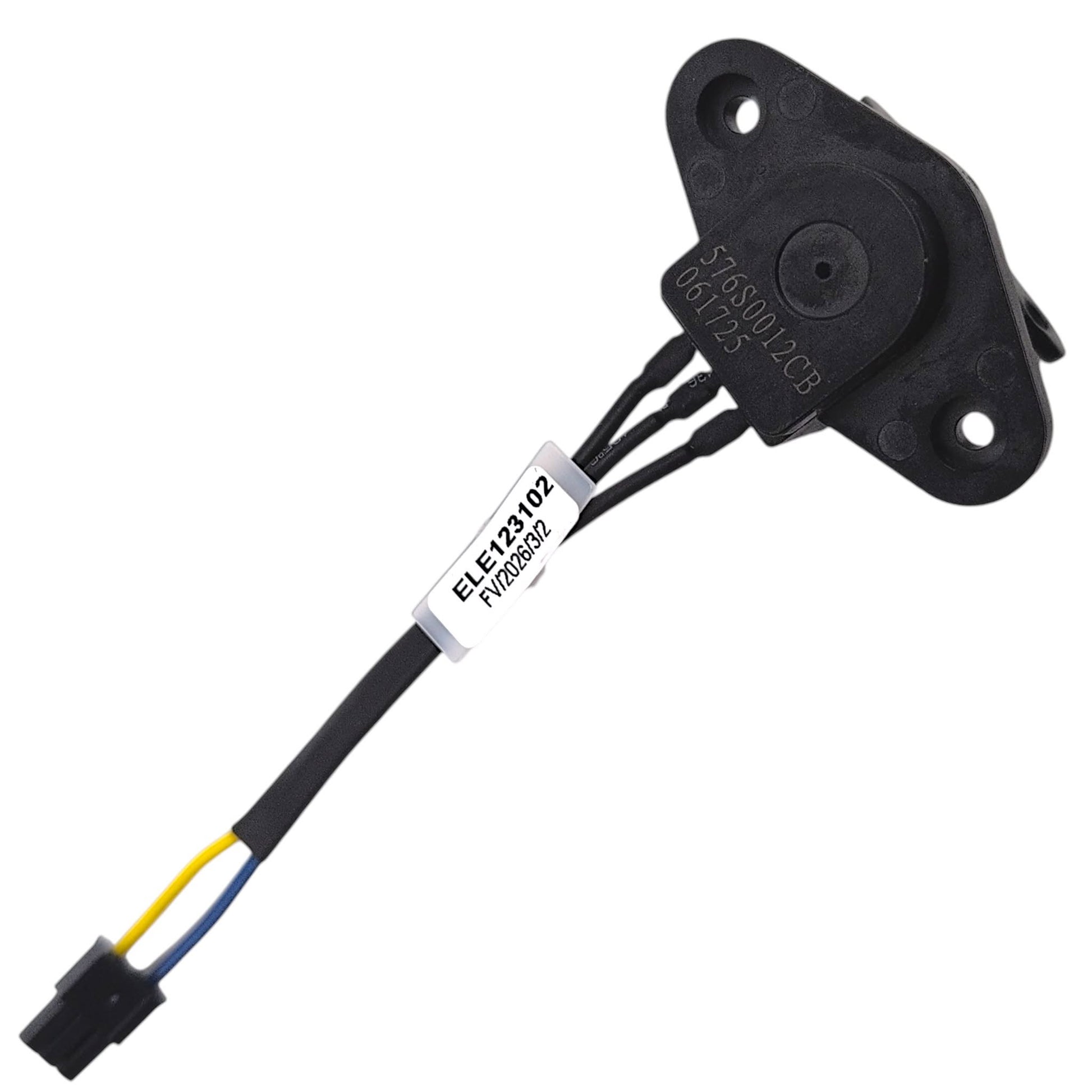 pride mobility throttle pot ELE123102, with 3 wires colored white, yellow and blue 