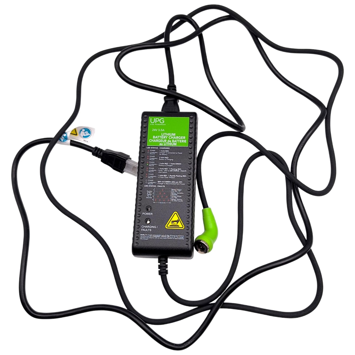 Pride Super Portable & AL+ 24V 3.5A Lithium Charger | ELE2200784