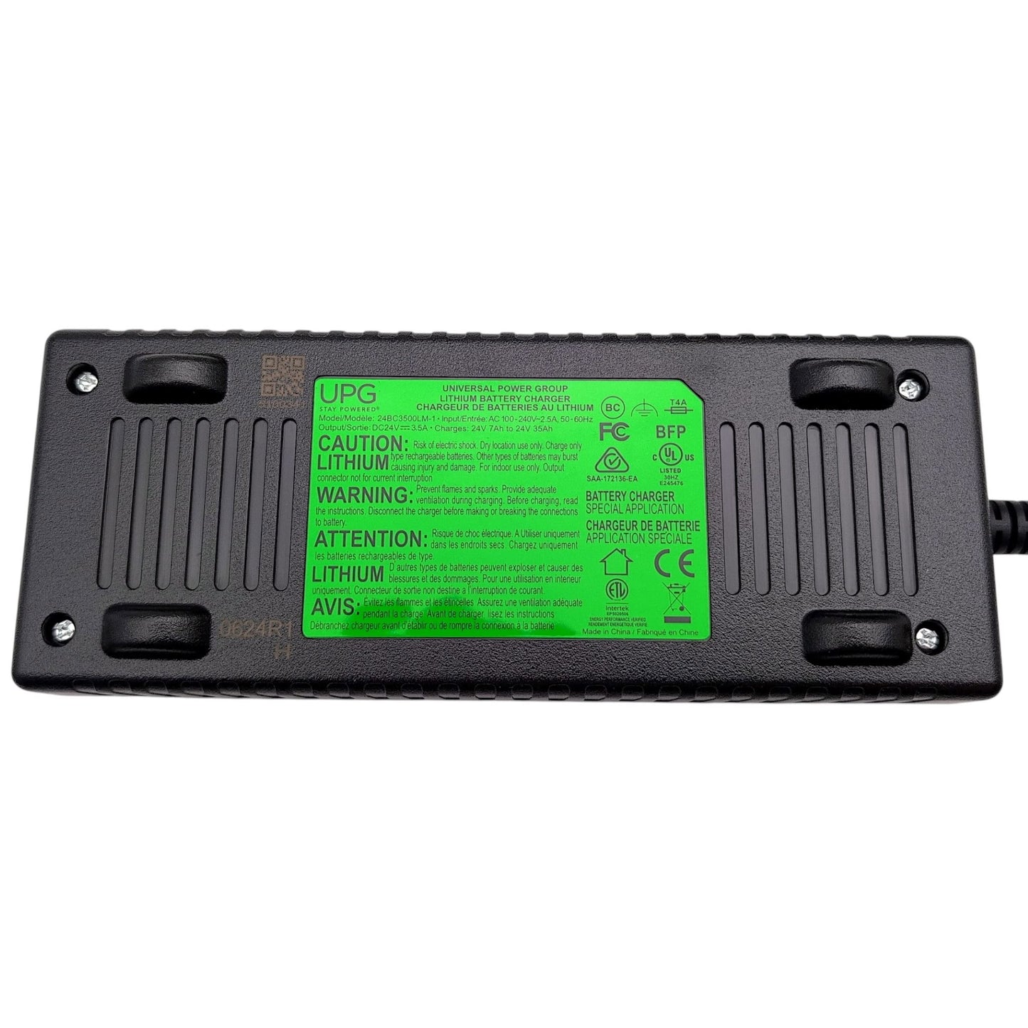 Pride Super Portable & AL+ 24V 3.5A Lithium Charger | ELE2200784