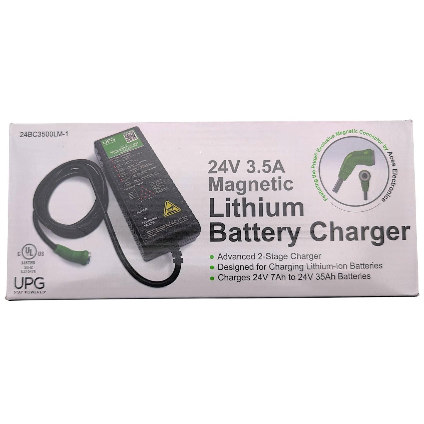 Pride Super Portable & AL+ 24V 3.5A Lithium Charger | ELE2200784