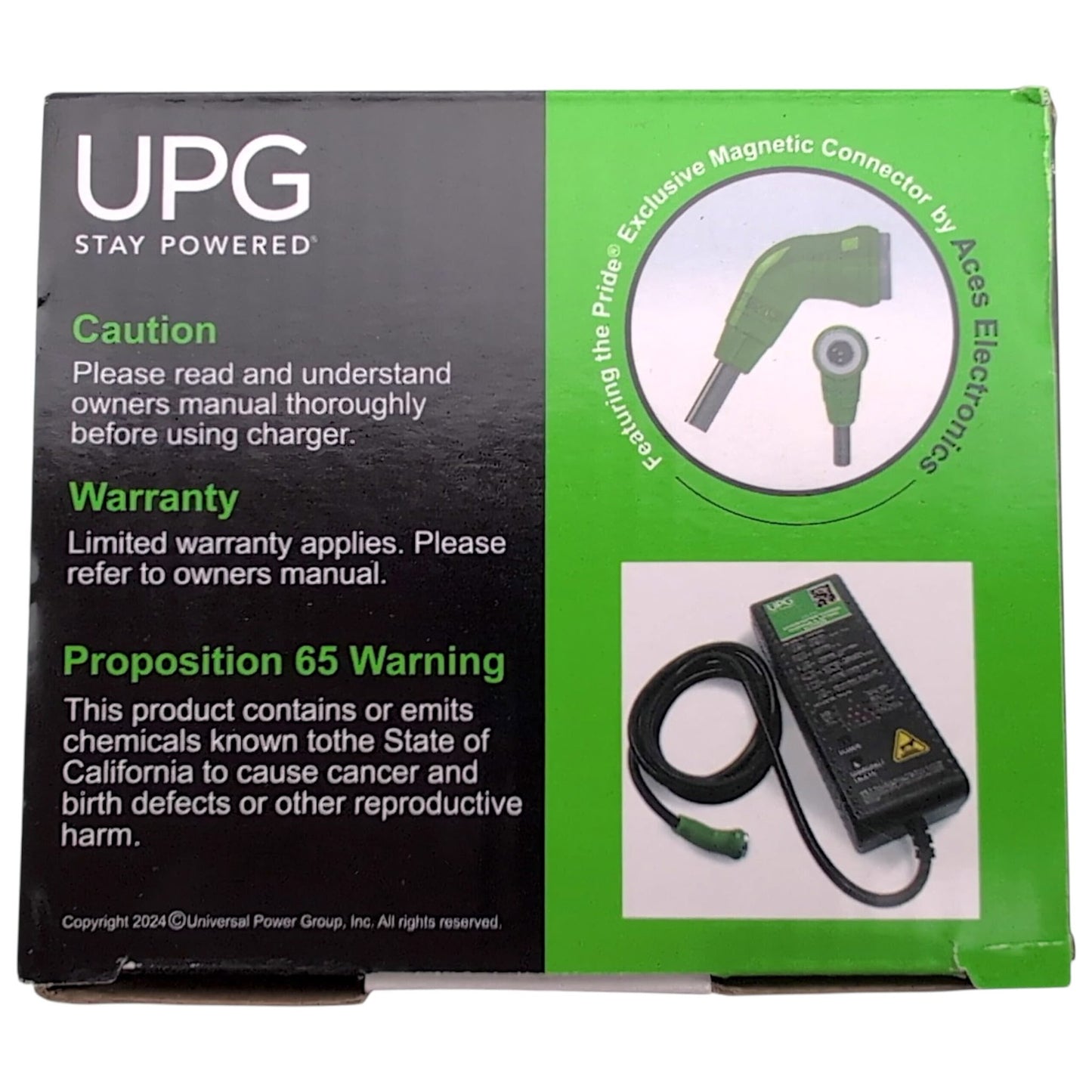 Pride Super Portable & AL+ 24V 3.5A Lithium Charger | ELE2200784