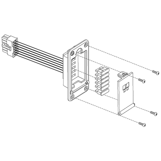 Pride Mobility (ELEASMB5383), tiller fuse block assembly for Victory 10 scooters.
