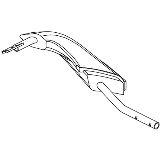 Pride Mobility (FRMASMB11401), right front bumper assembly for 3-wheel Victory 10 scooters.