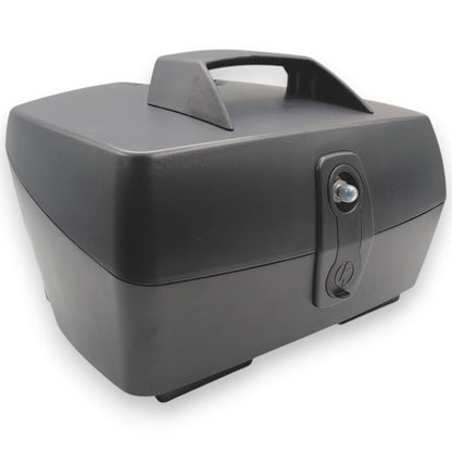 Front right view of battery box