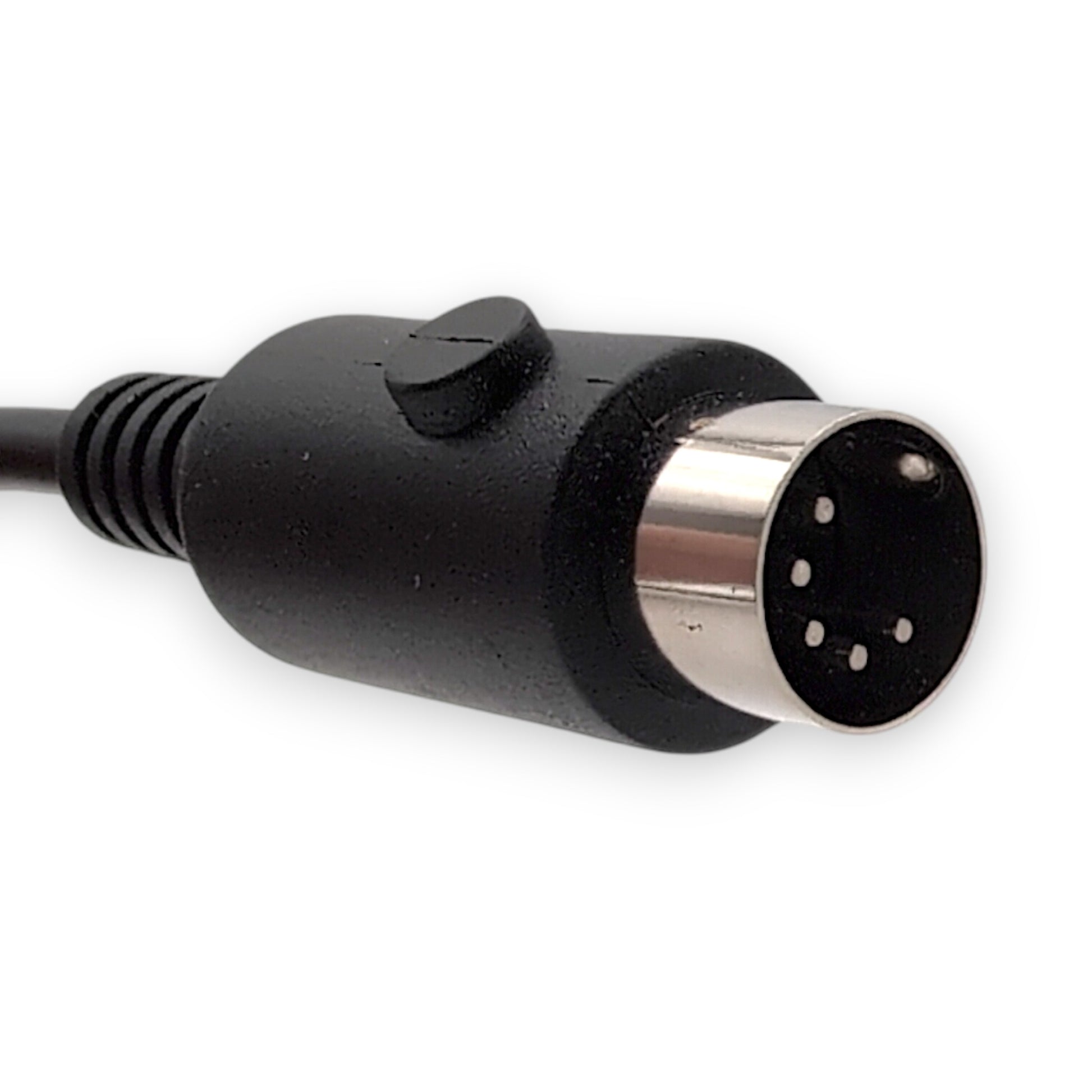 front of 5-pin connector