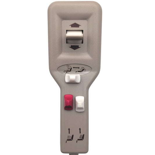 Pride Mobility 7-Pin Remote - HSW202B / ELEASMB4085 Heat & Massage