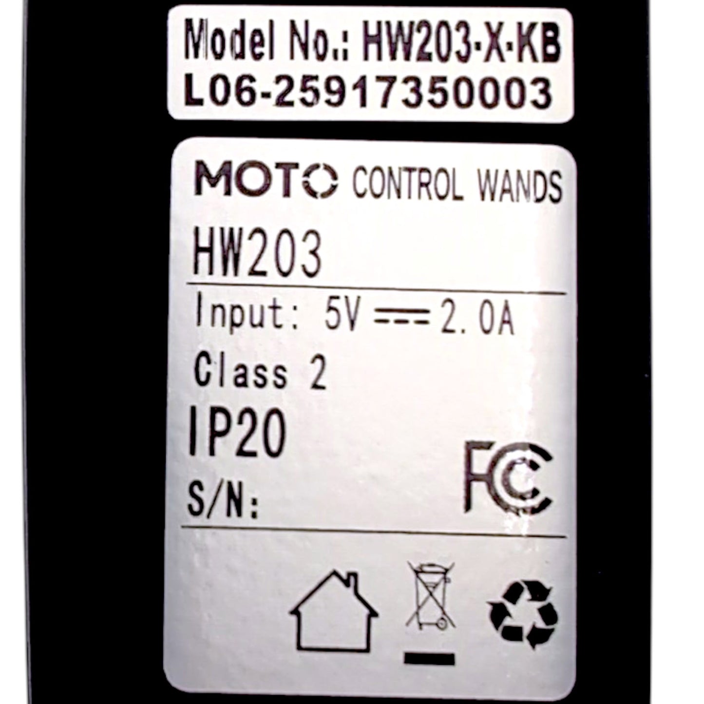 Pride Mobility 3 Button Lift Chair Remote | CTL2404774 | HW203-X-KB | 5-Pin