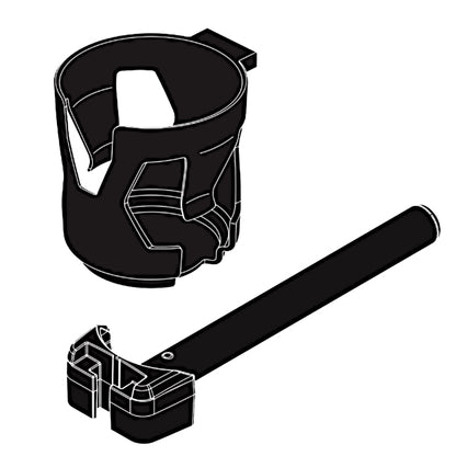 Pride Mobility Cup Holder Kit for Jazzy, Go Chair, PX4 & Pursuit 2 (KIT2304745)