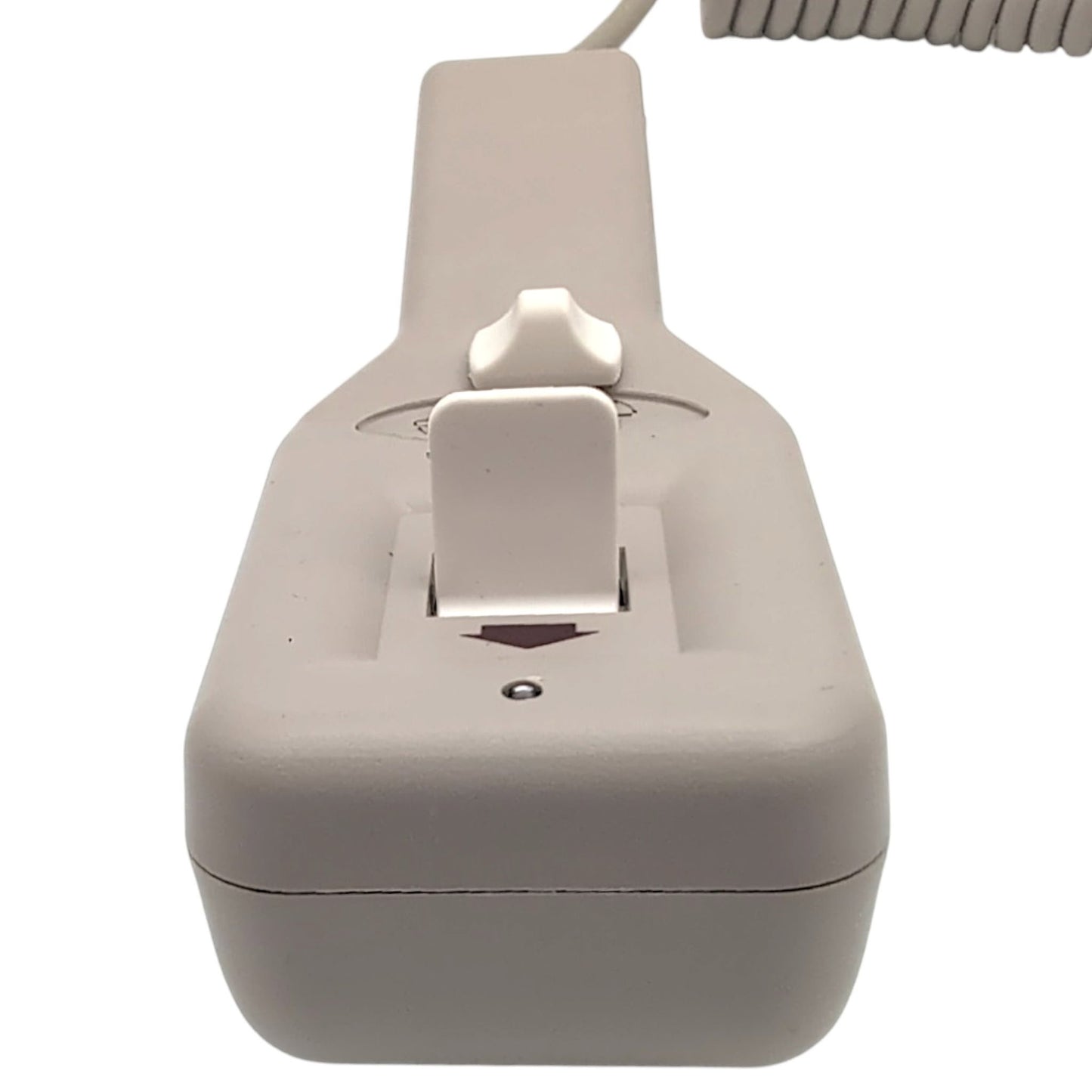 top closeup of remote hand control