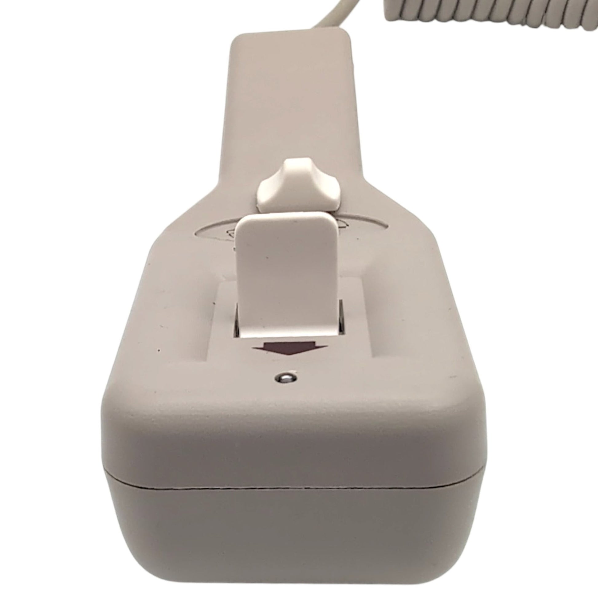 top closeup of remote hand control