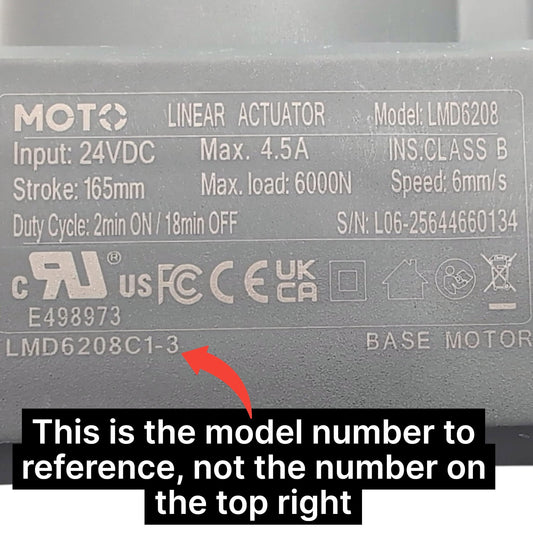 Pride Mobility | LMD6208C1-3 | MOT2302982 | Lift Recliner Chair Base Motor
