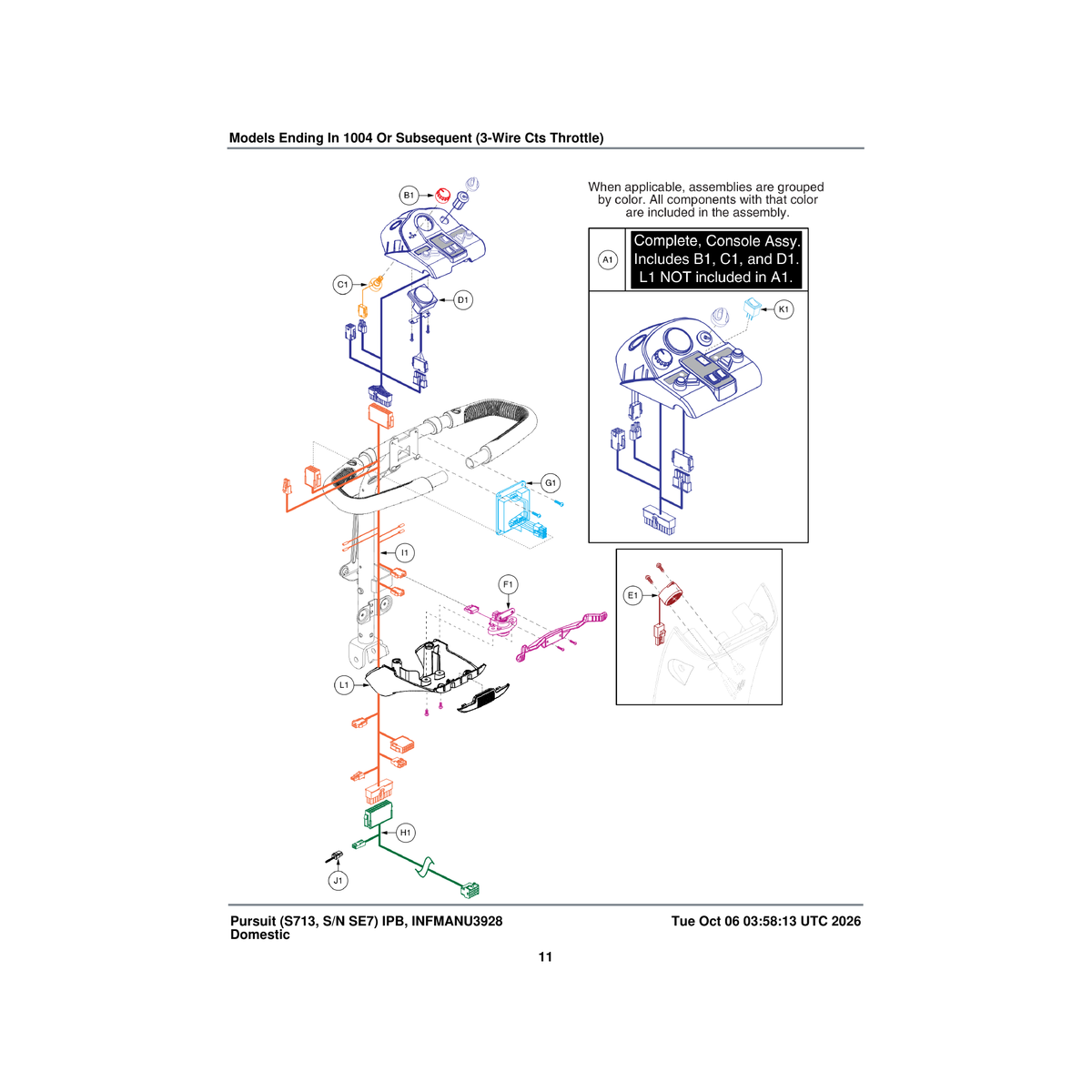 Pride Mobility MEC156676 cts throttle pot with control lever frame assembly 130/140 parts diagram