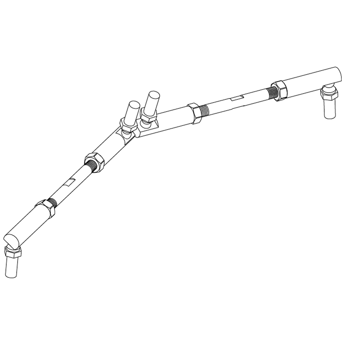 Pride Mobility MEC1611094 tie rod assembly for Go-Go Elite Traveller Gen 3