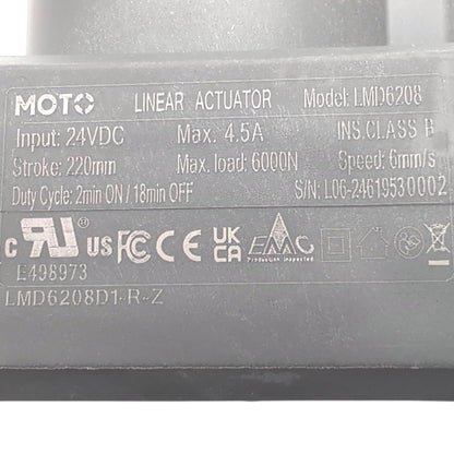 Pride Mobility/Mega Motion MOT150003/MD6208D1-R-Z Lift Recliner Slave Motor