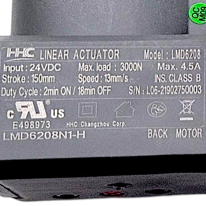 Pride PLR-3955 Viva-Lift Radiance LMD6208N1-H Back Motor - Blue Connector - MOT2007409