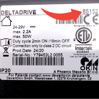 Pride Mobility Deltadrive 85152 Replacement Lift Recliner Motor - MOT1609899