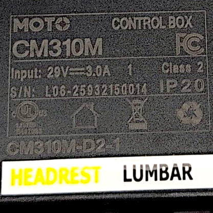 Pride Mobility Viva Lift/Viva2 Control Box CM310M-D2-1 / CTL2205787