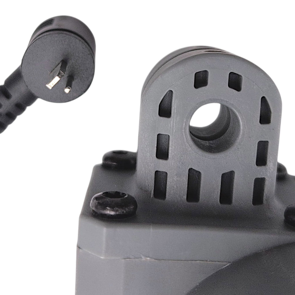 rear clevis with 2-pin connector