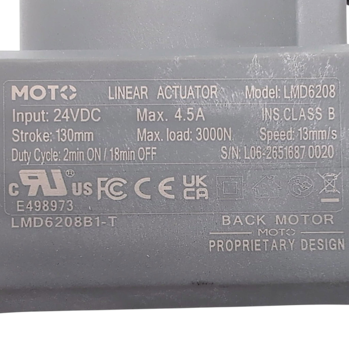 product label