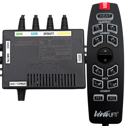 The complete Kit showing: Remote Part Number: CTL2106501 and Control Box Part Number: CTL2205786