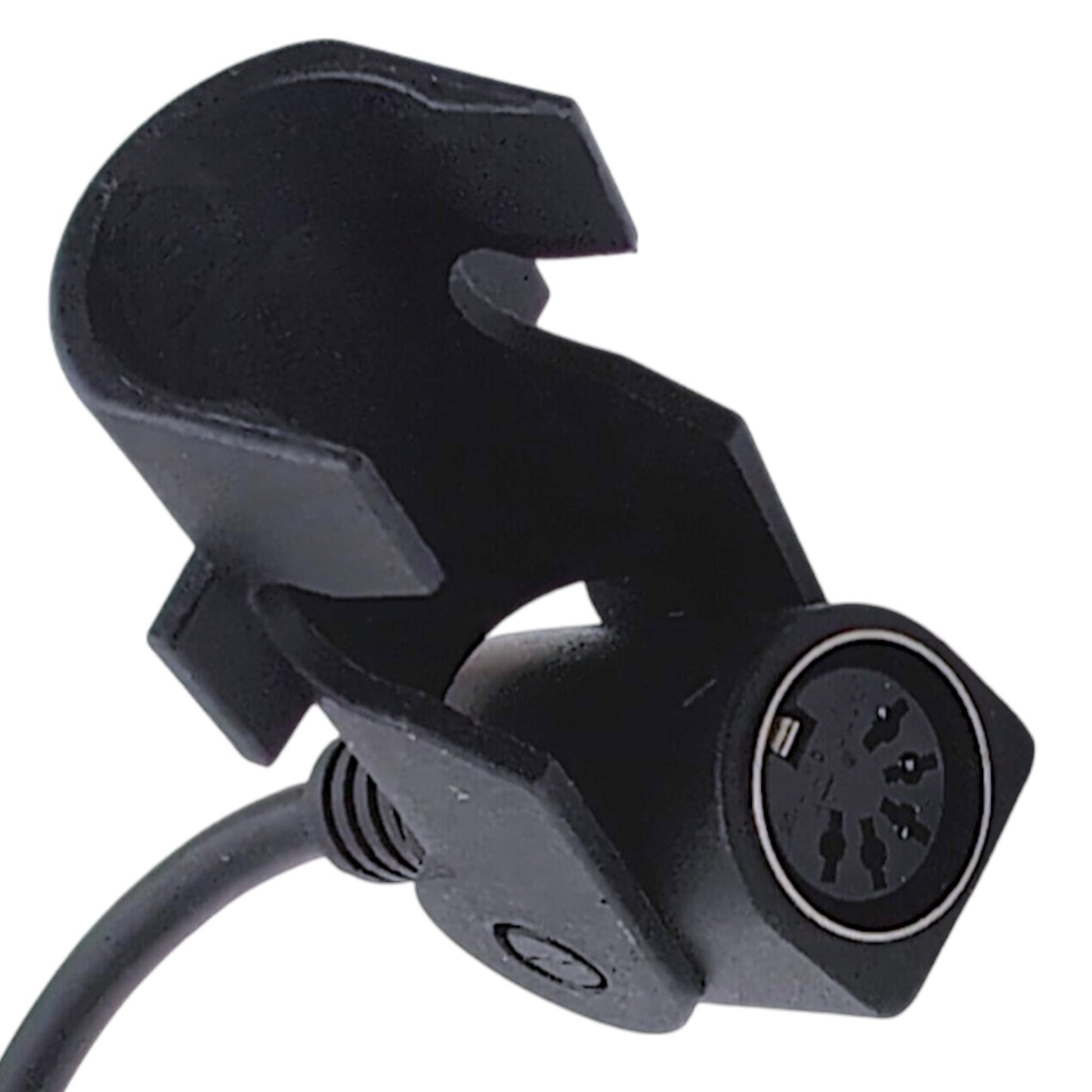 Black, Hand Control, Female, 5-Pin Connector With Clamp