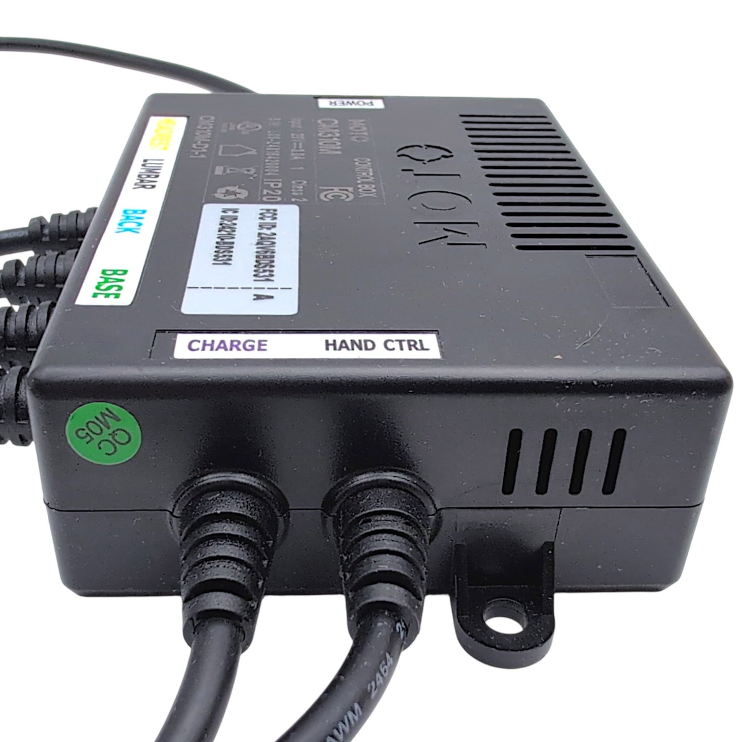 Right Side With Charge, and Hand CTRL cables