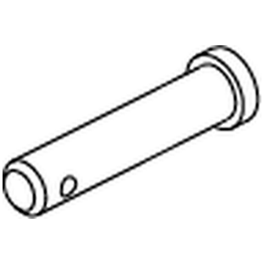 Pride Mobility (PINCLEV1005), zinc plated clevis pin, 3/8 inch by 2 inch.